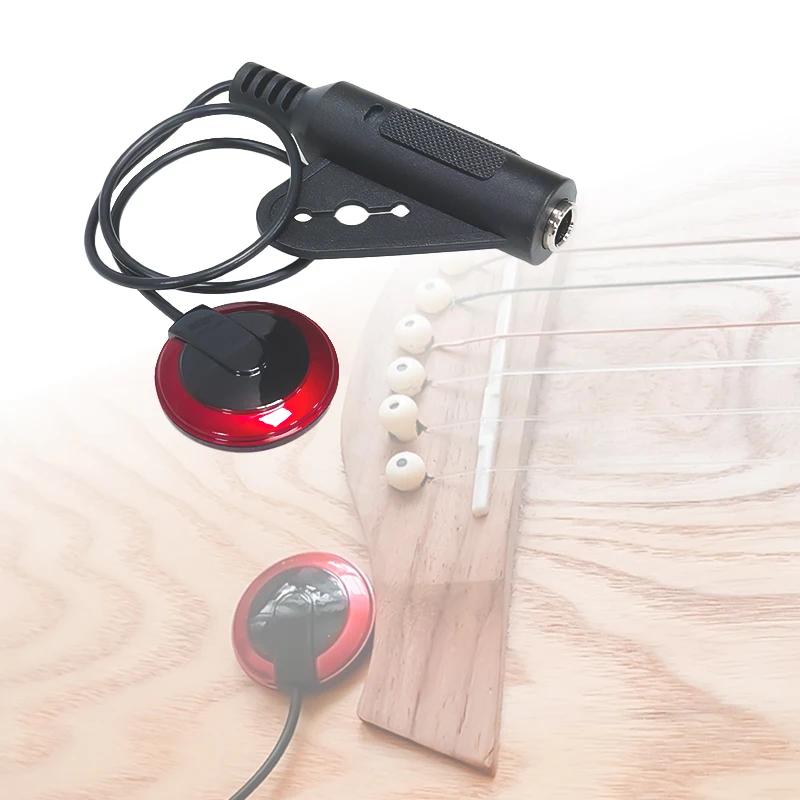 Captador de guitarra profissional piezo contato microfone captador para guitarra violino banjo bandolim ukulel guitarra acessórios captadores - Image 1