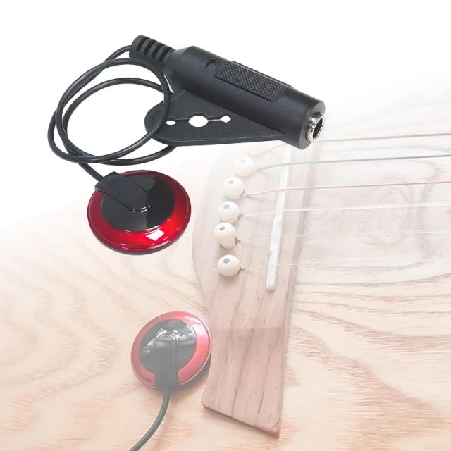 Captador Piezo Profissional para Guitarras, Violinos, Banjo, Bandolim e Ukulele - Acessórios de Alta Qualidade
