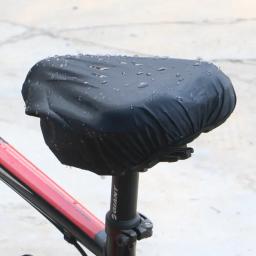 Venda quente capa de chuva para assento de bicicleta, elástica, à prova d'água, poeira, resistente à chuva, protetor uv, capa de selim de bicicleta, acessórios de bicicleta - Image 6