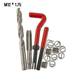 Kit de inserção de reparo de rosca métrica Helicoil Car Pro Coil Tool Kits, M5, M6, M8, M10, M12, M14, 15 peças, 20 peças, 30 peças - Image 5