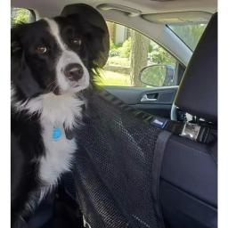Rede de isolamento traseiro do carro para o cão, bloqueio gaiola proteção, Pet fornecimentos, Universal Car Fence, Car Safety Net, 1PC - Image 2