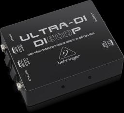 Behringer ultra-di di600p di-box passivo de alto desempenho profissional, preto para aplicações de palco e estúdio - Image 2