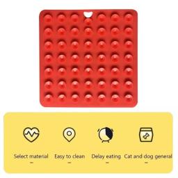 Almofada de alimentação lenta de silicone para gatos e cães, Almofada de alimentação lenta - Image 4
