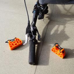 Suporte para guidão de bicicleta, estabilizador com clipe para estacionamento invertido, estável, manutenção mtb, ferramenta de reparo de bicicleta, adequado para 30 ~ 34mm - Image 4