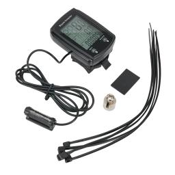 Computador de bicicleta impermeável com display LCD, velocímetro digital, com fio, velocidade, odômetro, acessórios de ciclismo - Image 5