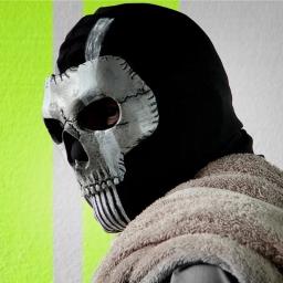 Full Ghost Cosplay Skull Mask, Airsoft, Tático, Novo, 2022, COD - Image 3