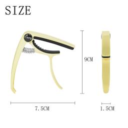 Alumínio profissional Alloy Guitar Capo, Tuner Clamp para guitarra acústica clássica elétrica, Ukulele Acessórios - Image 3