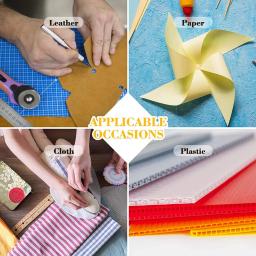 Lâminas de corte rotativas de 45mm, lâmina de substituição para cortador de tecido, lâmina de corte de papel, ferramentas de corte artesanal para acolchoar, scrapbooking - Image 5