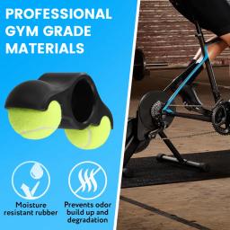 Indoor ciclismo Snap Rocker pés adaptadores, apto para bicicleta inteligente resistência instrutor, Home Workout equipamentos, novo, 4 Pack - Image 2