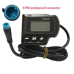 Velook-bicicleta elétrica conversão kit kd58c, 36v, tela lcd, acessórios mountain bike, painel de controle de velocidade - Image 6