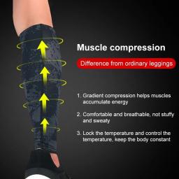 Caneleiras de futebol para adultos, manga de compressão, meia para varizes, tala, muay thai, bezerro sem pés, 1pc - Image 3