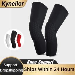 Joelheiras Elásticas para Articulações, Cinta De Basquete, Equipamento De Proteção, Suporte De Patela, Suporte De Voleibol, Manga, 1Pc - Image 1