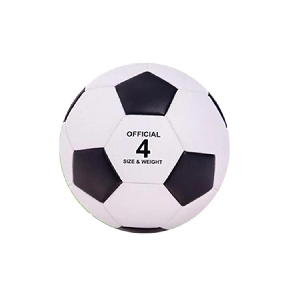 Tamanho 4 5 couro do falso wearproof futebol bola de treinamento para crianças adulto - Image 1