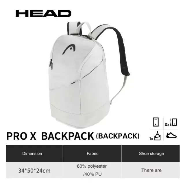 Mochila Portátil para Raquetes de Tênis e Badminton - Capacidade para 12 Peças, Design Simples e Moderno