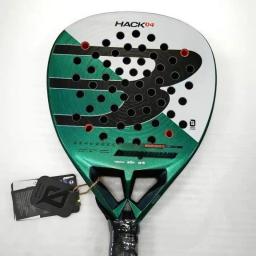 2025 nova alta qualidade, raquete de tênis padel profissional, rosto macio, fibra de carbono, leve, elegante raquete esportiva eva - Image 2