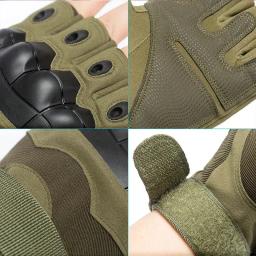 Luvas táticas luvas de tiro toque design proteção fitness esportes motocicleta caça dedo cheio luvas caminhada - Image 6