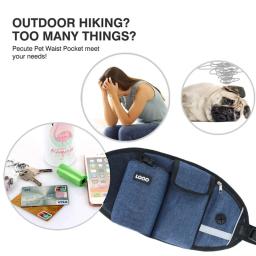 Outdoor Pet Waistpack com corda de reboque, multifuncional, esportes, corrida, fitness, treinamento, cão, andando, suprimentos, novo - Image 4