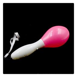 LED Maracas-Sensorial brilhante areia martelo brinquedos para crianças, luz intermitente, 3 padrão, música instrumentos de aprendizagem, cor aleatória - Image 6