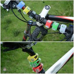 Mini Ciclismo Silicone Sapo Luz, MTB LED Flash, Luz traseira de bicicleta, Bicicleta ao ar livre Night Safety Warning Light, Acessórios de bicicleta - Image 3