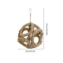 Pássaro poleiro ramo anéis para papagaios conure suprimentos budgies balanço scratchers para pequeno médio papagaios - Image 6