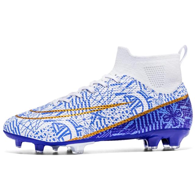 Botas de Futebol Masculinas e Infantis com Antiderrapante para Treinos e Atividades ao Ar Livre