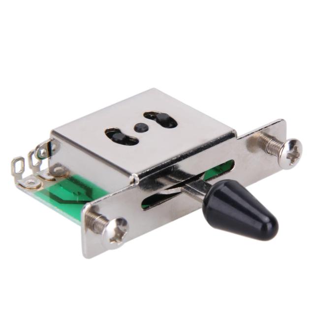 Seletor Colorido de 5 Vias para Guitarra Elétrica - Pickup Switches e Acessórios para Instrumentos de Corda