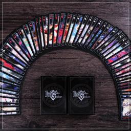 1 conjunto NOVO Destino/Grande Ordem FGO Jogando Cartas FGO Cartões circunjacentes Saber imagem poker Dos Desenhos Animados brinquedos presente - Image 3