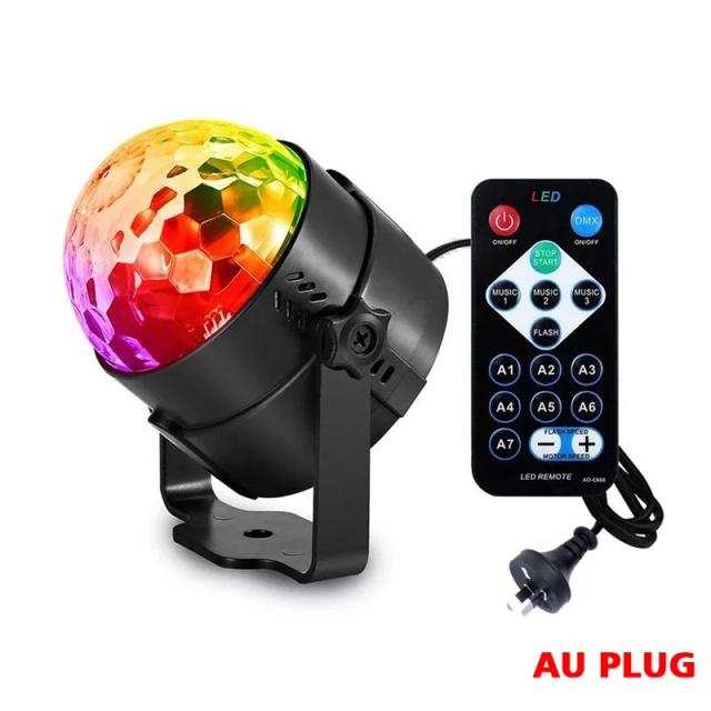 Luz Fashions Assimétrica com Controle Remoto - Lâmpadas de Palco para Festas, Aniversários e Eventos em Casa (1 a 4 Peças)