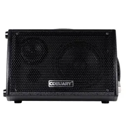 Coeuary amplificador de guitarra acústica, amplificador acústico, BT Speaker, Tuner Suporte, Tap Tempo Funções, Interface de microfone, 30W - Image 5