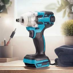 Chave de impacto elétrica sem fio multifuncional, broca manual sem escova, sem bateria, ferramenta elétrica portátil para construção, reparo de automóveis - Image 4