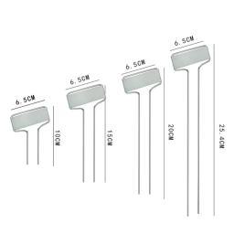 Estaca jardim resistente à corrosão reutilizável, à prova de ferrugem, Plant Labeling Stand, Plantas manuscritas Tags, Wide Range, 4 ", 6", 8 ", 10" - Image 5