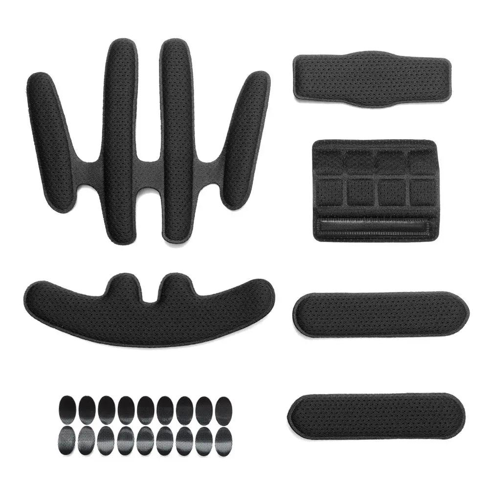 Substituição espuma capacete almofadas set, secagem rápida, modificação capacete, motocicleta universal, almofada de proteção de bicicleta, ao ar livre, 24pcs - Image 1