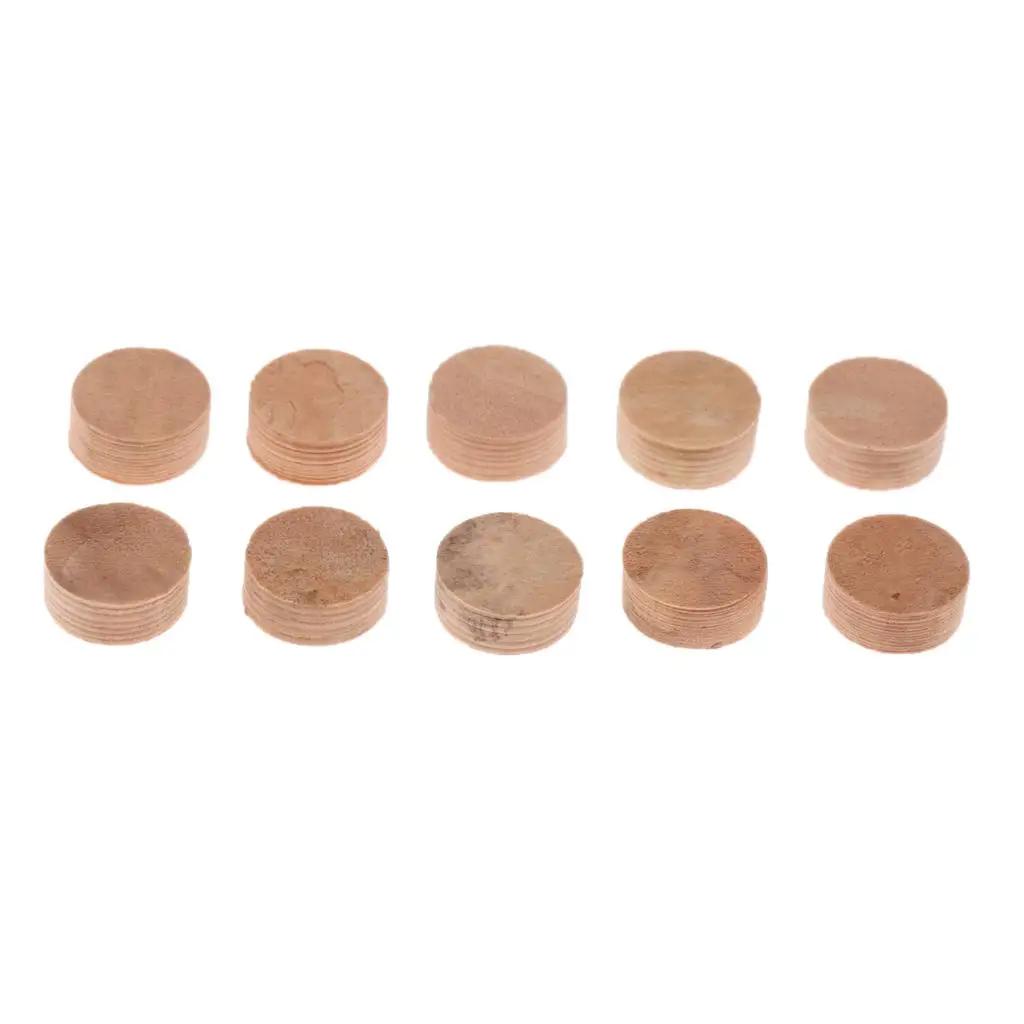 Water Key Spit Value Cork Pads para Brass Instrument, Trombone, Waterkey, 10pcs - Image 1