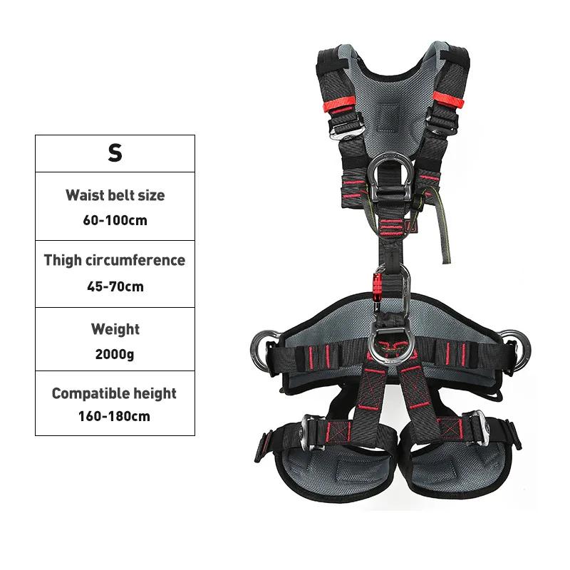 XINDA Hua Série Rock Climbing Harness, Cinto de segurança de corpo inteiro, Anti Fall Removable Gear, Five-Point Altitude Protection Equipment - Image 1