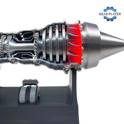 Modelo de motor mecânico, kit de modelo de motor, brinquedo diy, modelo boutique, kit de modelo aeroengine - Image 5