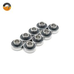 8 peças rolamento de skate 608rs 8x22x7mm abec9 espaçador integrado rolamento longboard 608 placa de dança rolamentos de placa de balancim duplo - Image 5