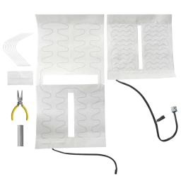 2 conjuntos de kit de almofada de elemento aquecedor de assento para Cadillac Escalade ESV EXT para Chevrolet Suburban Silverado para GMC Sierra Yukon 15193975 - Image 2