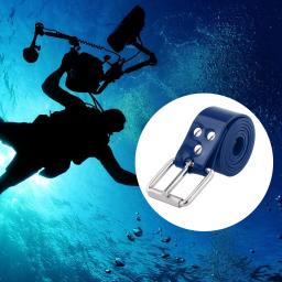 Silicone Peso Cinto de Mergulho com Fivela, Snorkeling, Tanque Transportador do Bolso, Cuttable, Mergulho, Caça Submarina, 85cm-1,3 m - Image 3