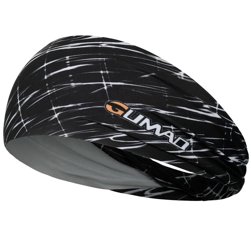 Elástico esporte bandana fitness yoga sweatband ginásio ao ar livre correndo tênis basquete esqui respirável faixas de cabelo das mulheres dos homens moda - Image 1