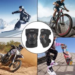 Joelheiras de proteção para motocicleta, protetores de cotovelo para scooter, skate, ciclismo, equitação, braço cinta engrenagem - Image 6