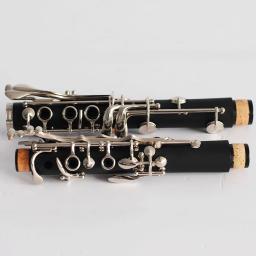 Clarinete iniciante baquelite niquelado bb 17 teclas instrumento musical para venda - Image 2