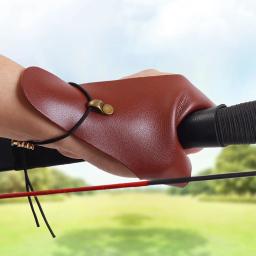Dois dedo suporte para tiro com arco, acessórios de proteção para caça e tiro, 1pc - Image 2