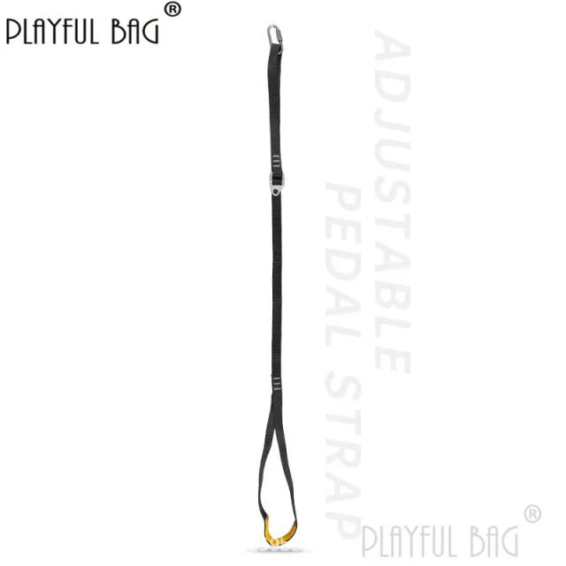 Pedal Ajustável para Escalada com Cinta e Corda - Acessório Ideal para Alpinistas ZL229
