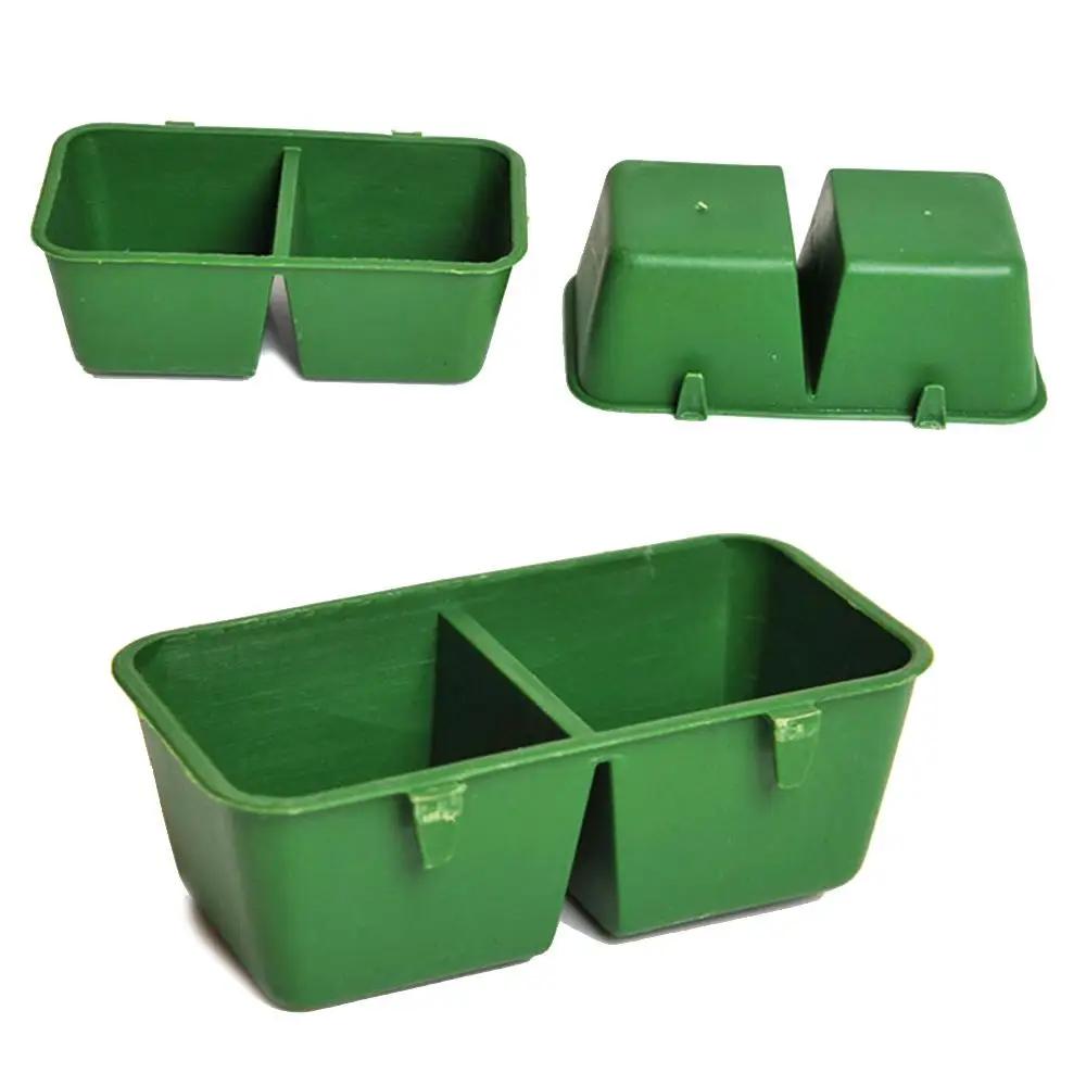 Tigelas De Água Para Pássaros, Bandeja De Comida De Plástico, Grosso para Gaiola De Pássaro, Banheira De Papagaio, Produtos De Limpeza, Gaiola Animal, 1 PC, 2 PCs, 3PCs - Image 1