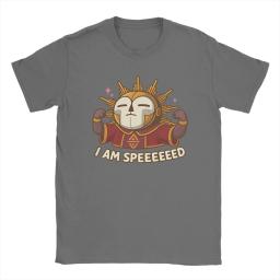 Engraçado clair obscur expedição 33 jogo camiseta para homem crewneck 100% algodão t camisa esquie eu sou velocidade presente idéia roupas - Image 2