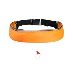 Leve colete salva-vidas inflável, cinto de segurança portátil, resistente ao desgaste, seguro, impermeável, natação pesca marítima, 100N - Image 2
