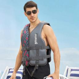 Jaqueta salva-vidas para adultos, colete salva-vidas, mergulho, caiaque, canoagem, traje de sobrevivência, pesca, homens, mulheres - Image 4
