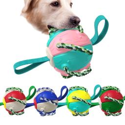 Pet Dog Toy Futebol Treinamento Agilidade Multifuncional Dog Soccer Pet Flying Saucer Ball Toy Outdoor Interactive Toy Dog Suprimentos - Image 2