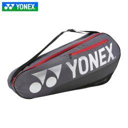 2023 yonex esporte saco acessórios do esporte dos homens do sexo feminino raquete de badminton saco saco de raquete de tênis esportes mochila atlética ba42123cr - Image 6