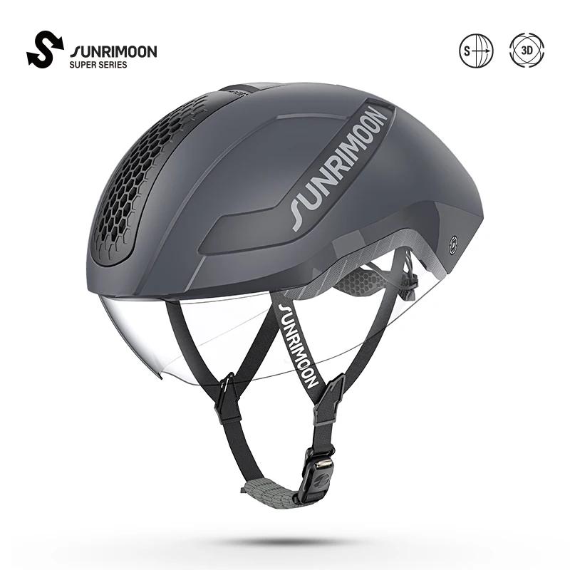 Sunrimoon TT-31 Starship Breaking Wind Capacete Triathlon TT Capacete de segurança de julgamento de tempo de estrada Capacete de ciclismo - Image 1